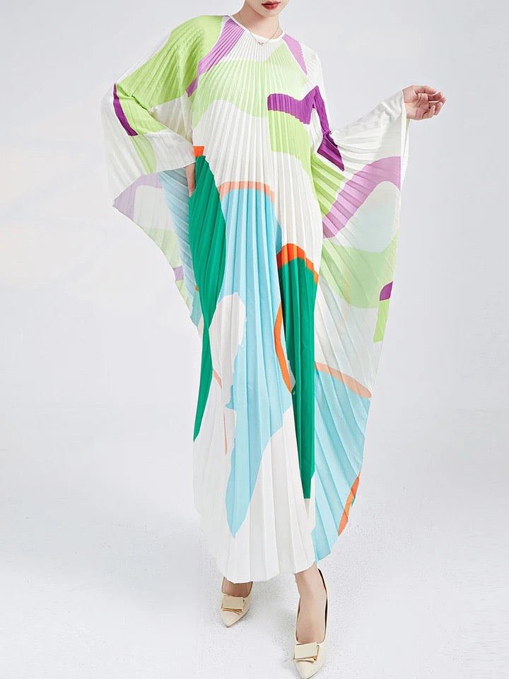 Ivana Pleated Dress