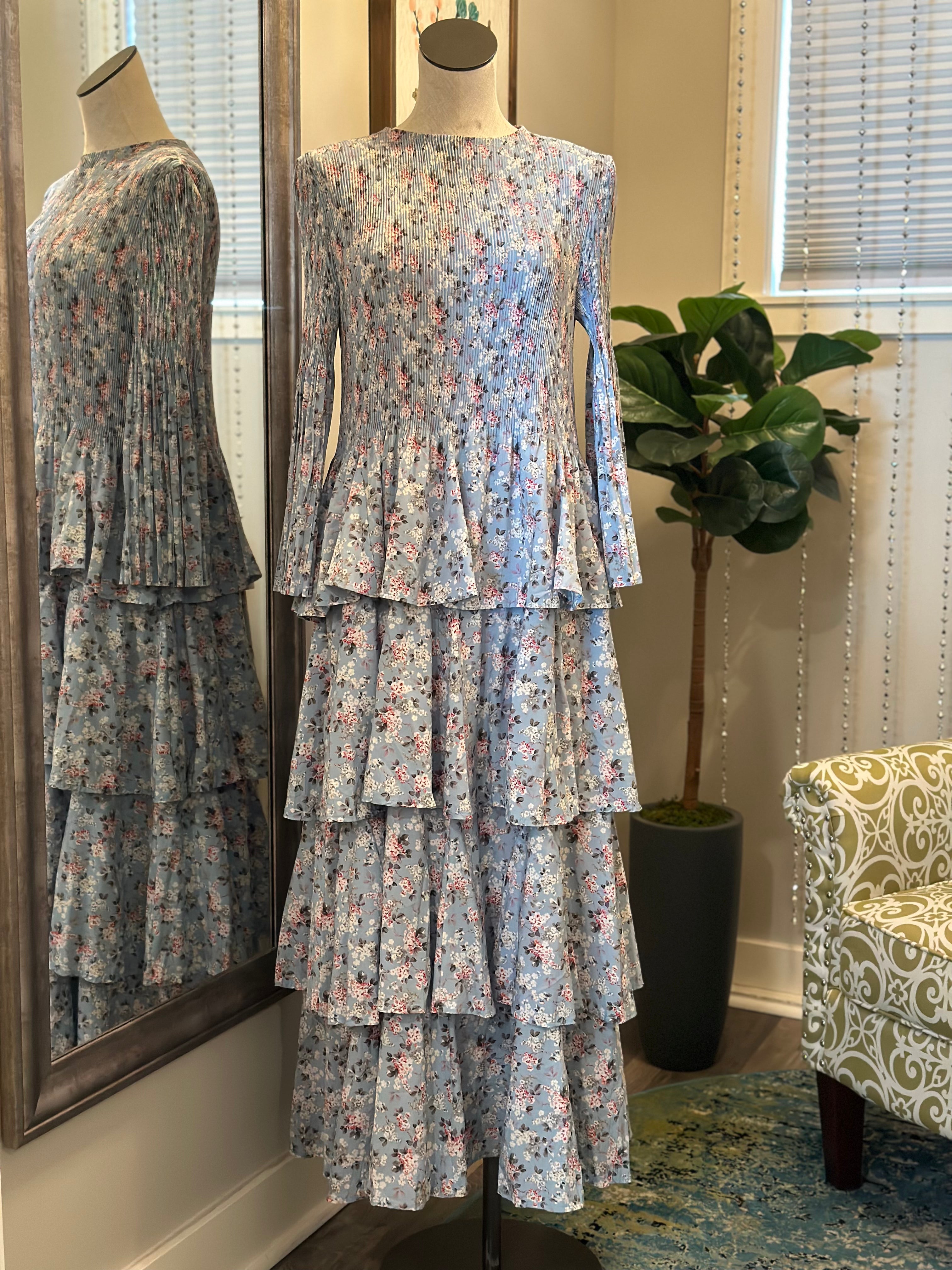 Gabriella Maxi Dress-Blue