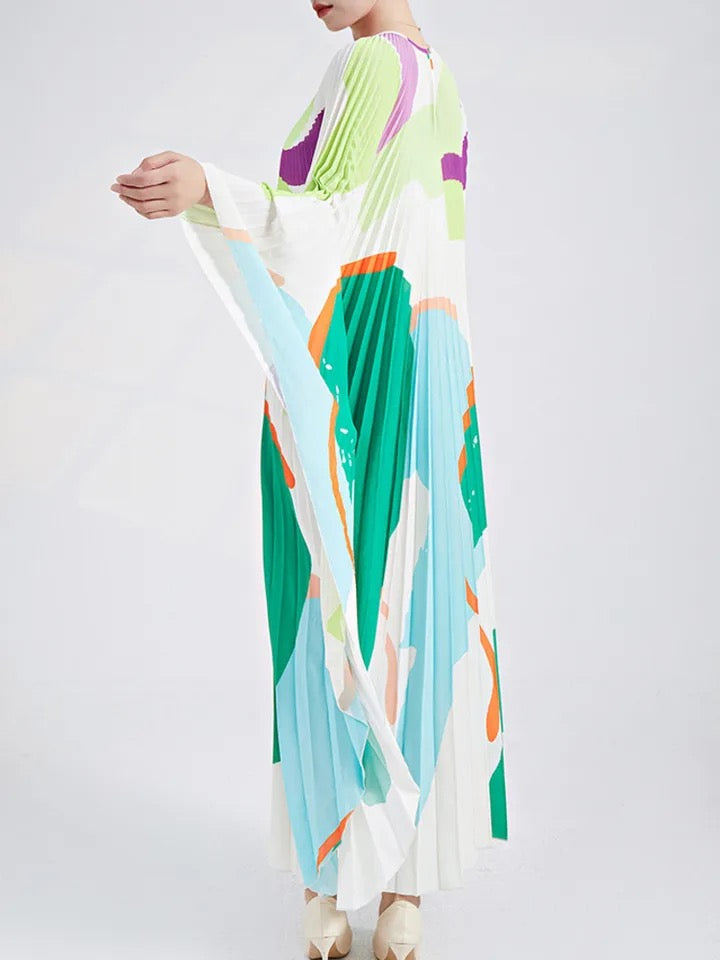 Ivana Pleated Dress