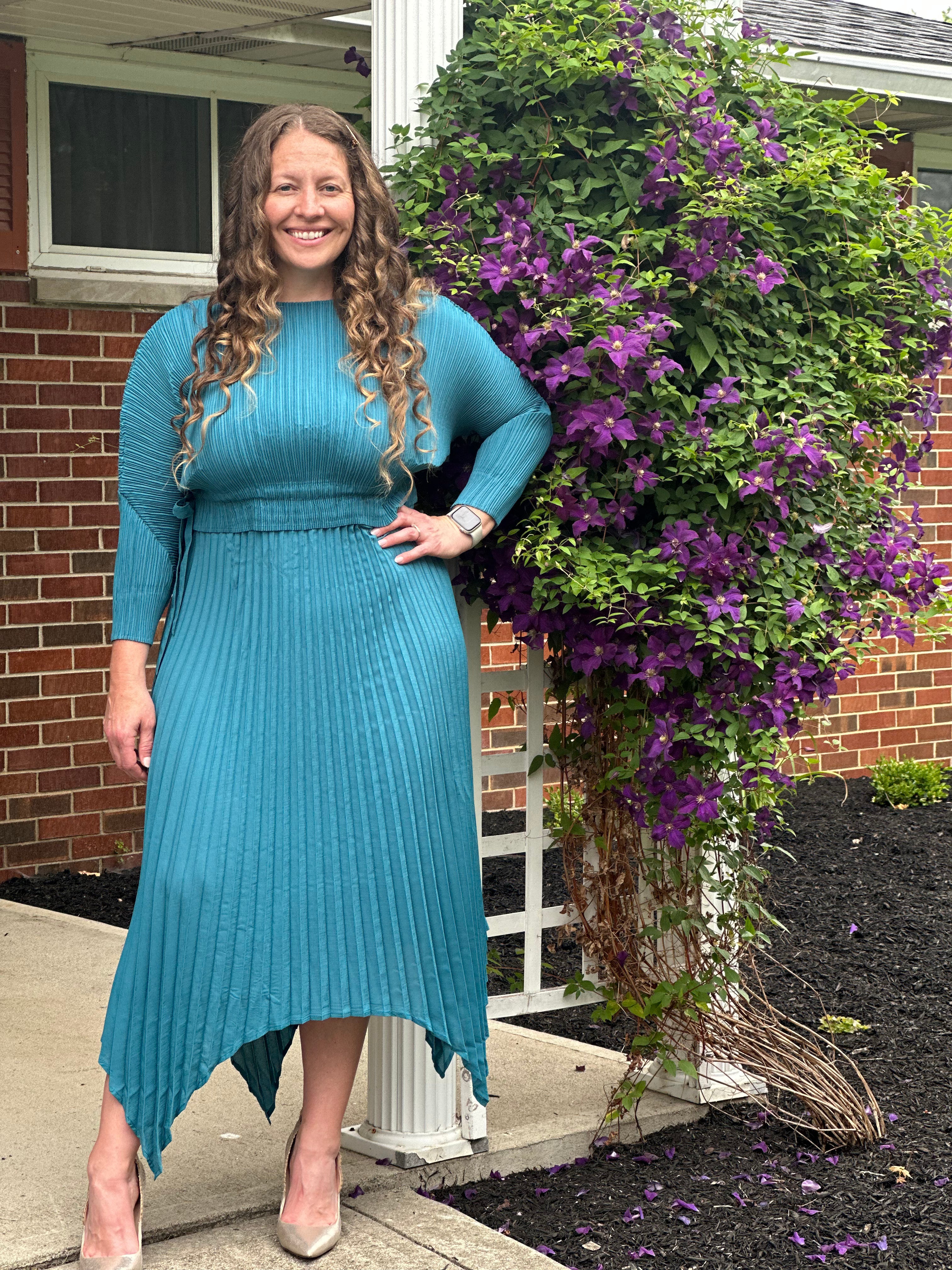 Jessica Pleated Dress