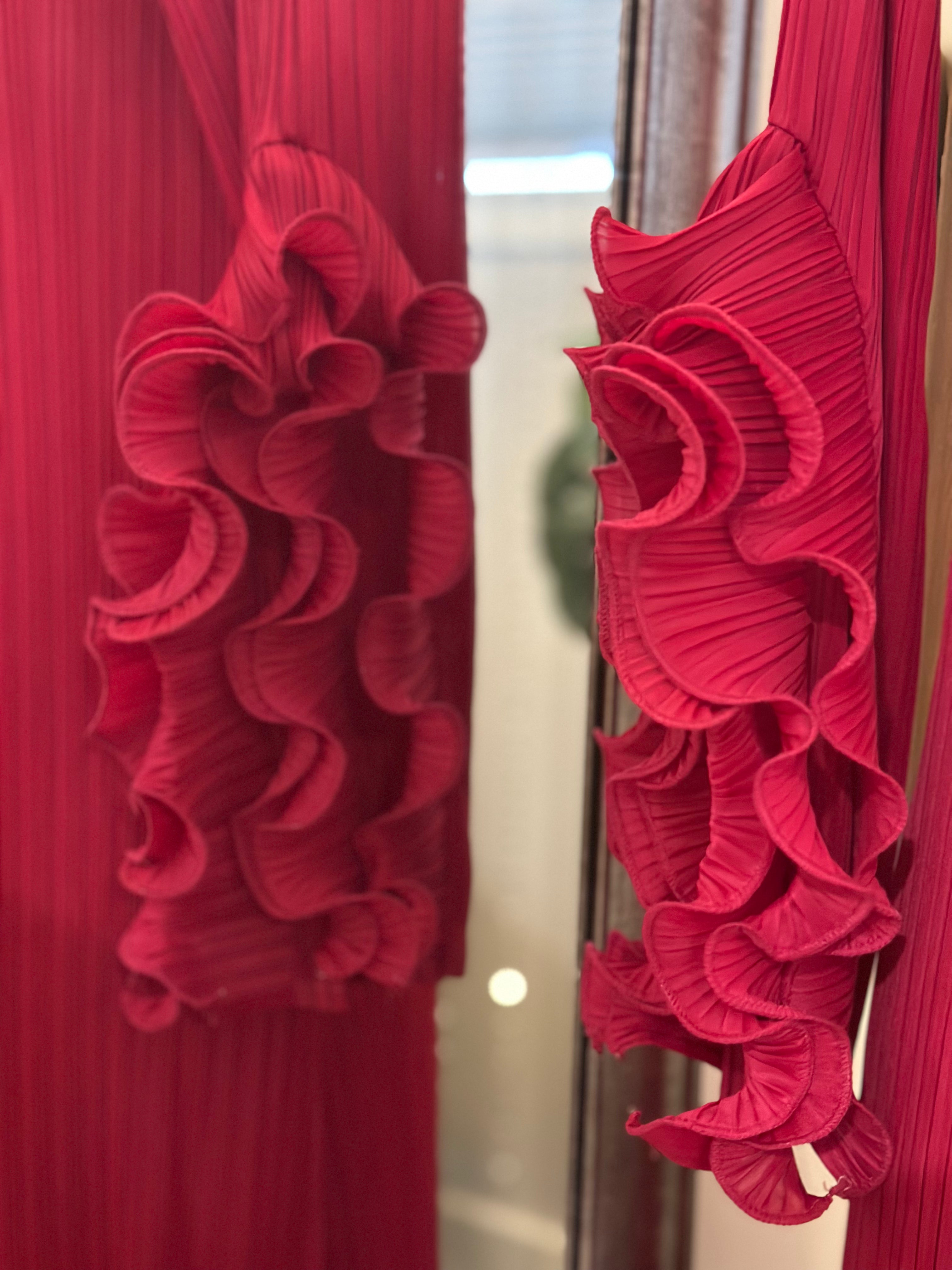 Grace Maxi Dress-Fuchsia
