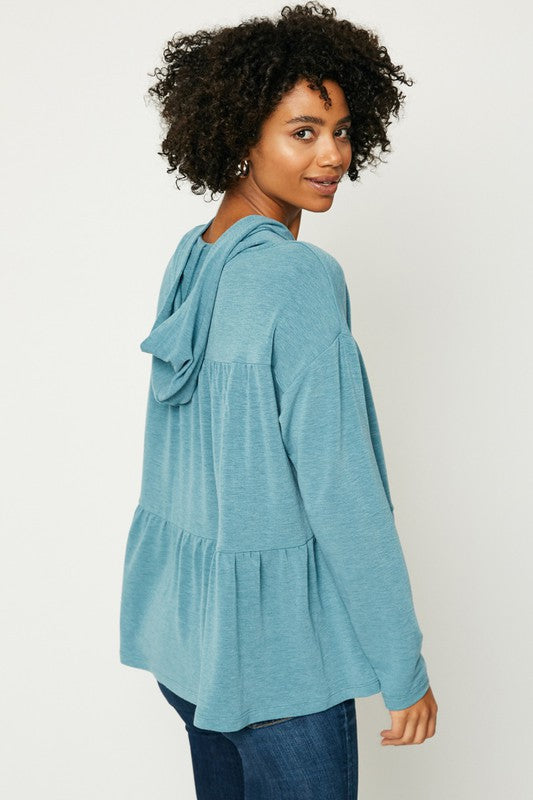 Hattie Tiered Hoodie