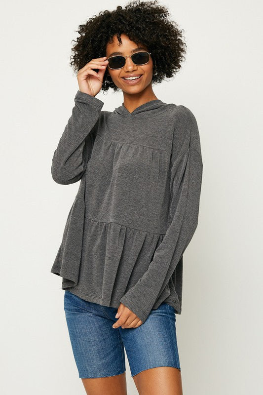 Hattie Tiered Hoodie