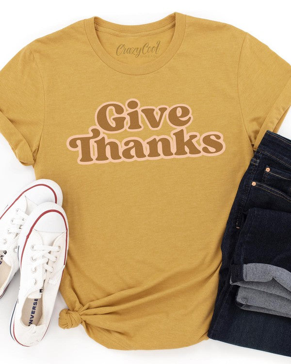 Give Thanks Graphic Tee