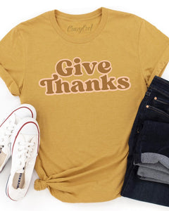 Give Thanks Graphic Tee