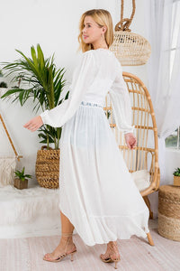 Lily White Duster