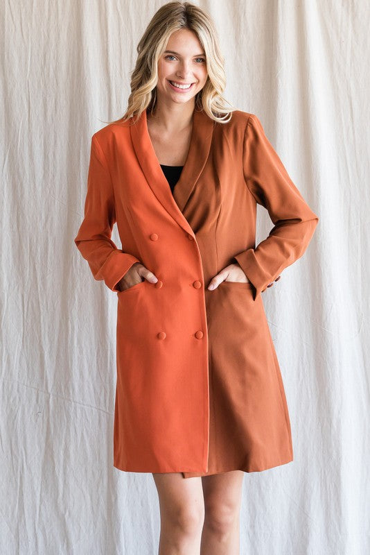 Ophelia Long Blazer