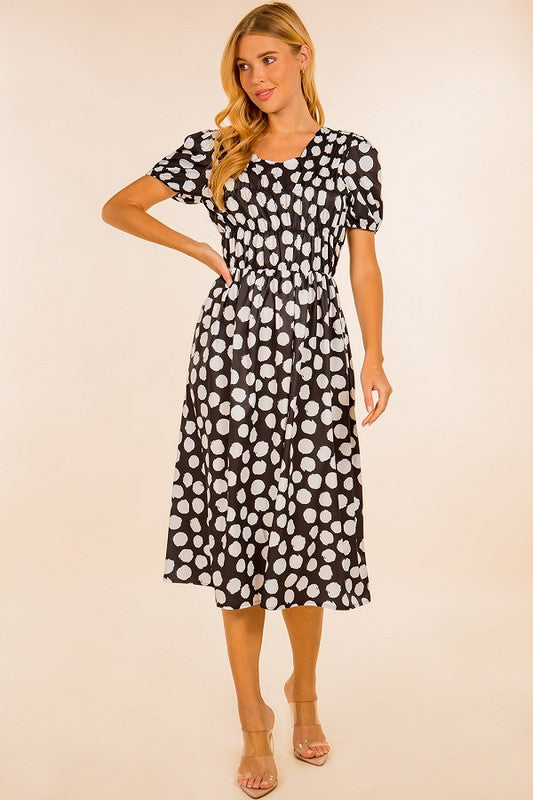 Anika Polka Dot Dress