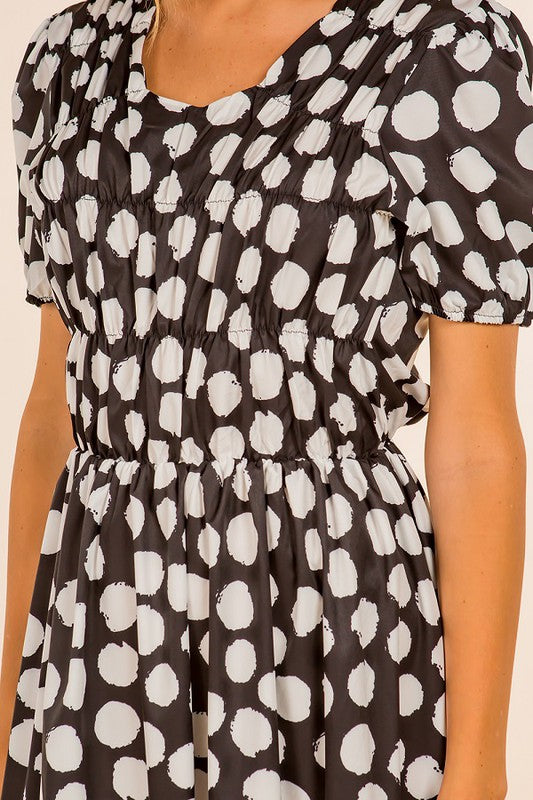 Anika Polka Dot Dress