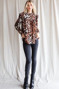 Clarissa Leopard Tunic