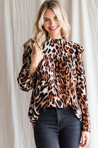 Clarissa Leopard Tunic