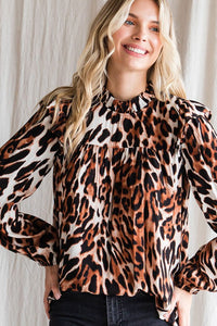Clarissa Leopard Tunic
