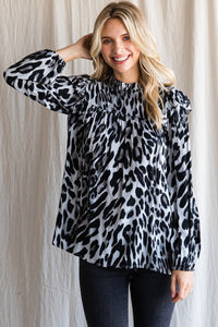Clarissa Leopard Tunic
