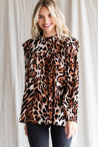 Clarissa Leopard Tunic