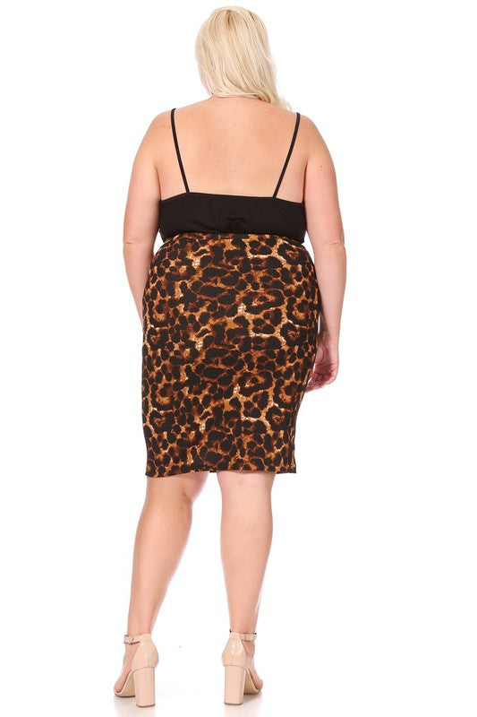 Bella Dark Brown Leopard