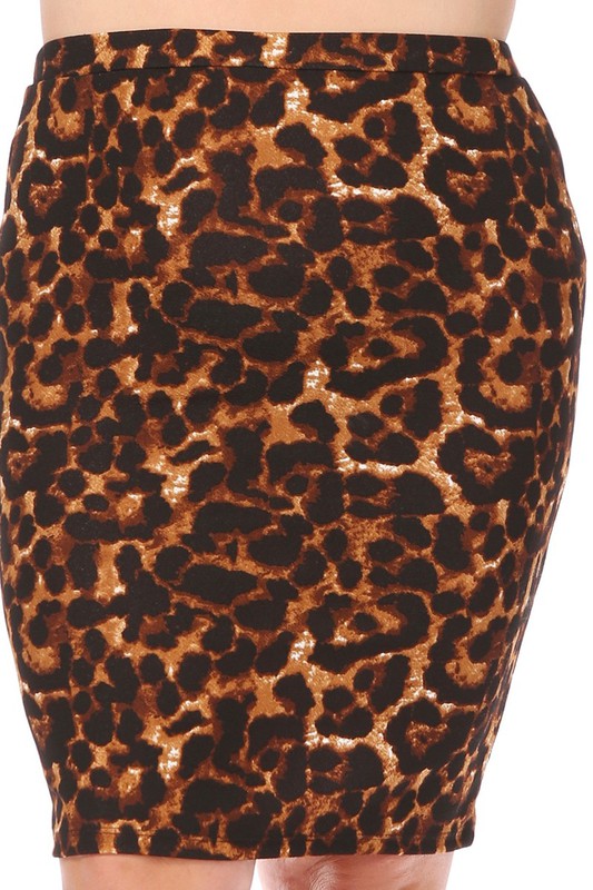 Bella Dark Brown Leopard