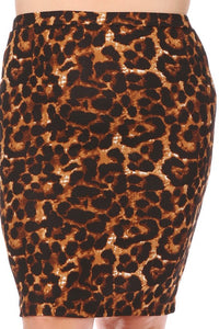Bella Dark Brown Leopard