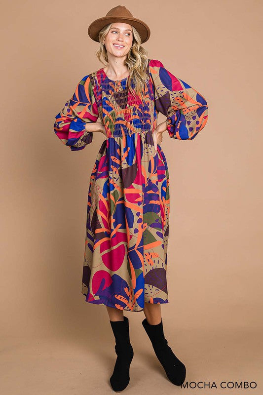 McKenna Smocked Dress