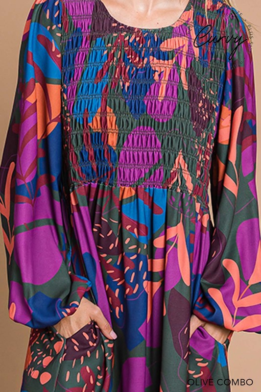Plus Smocked McKenna Dress