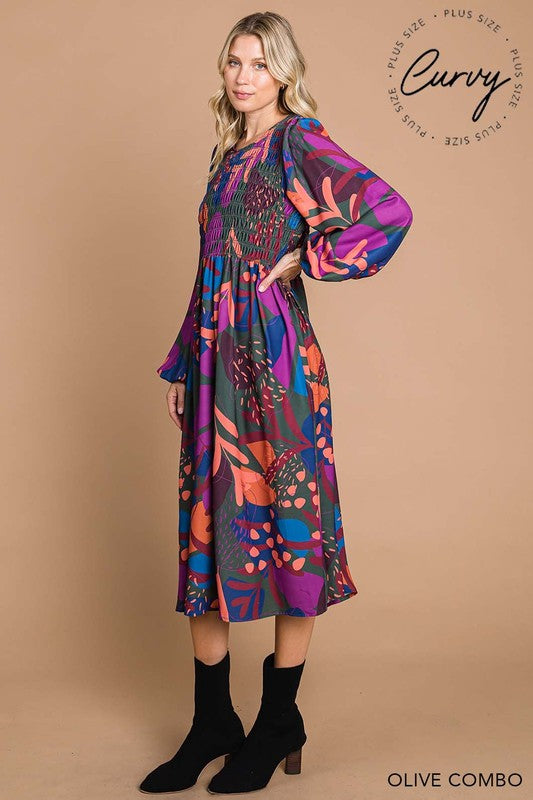 Plus Smocked McKenna Dress