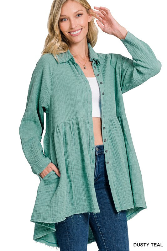 Poppy Hi Lo Tunic