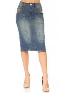 Isla Denim Skirt