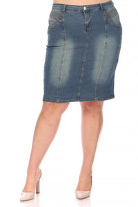 Isla Denim Skirt