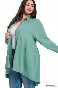 Plus Poppy Hi Lo Tunic