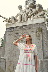Tory Embroidered Dress