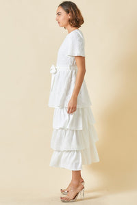Lila Ruffled Dress