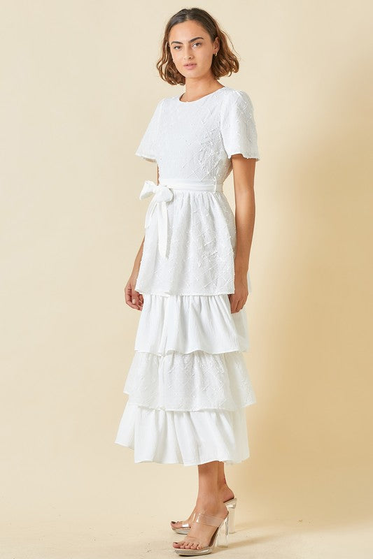 Lila Ruffled Dress