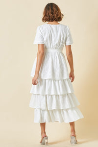 Lila Ruffled Dress