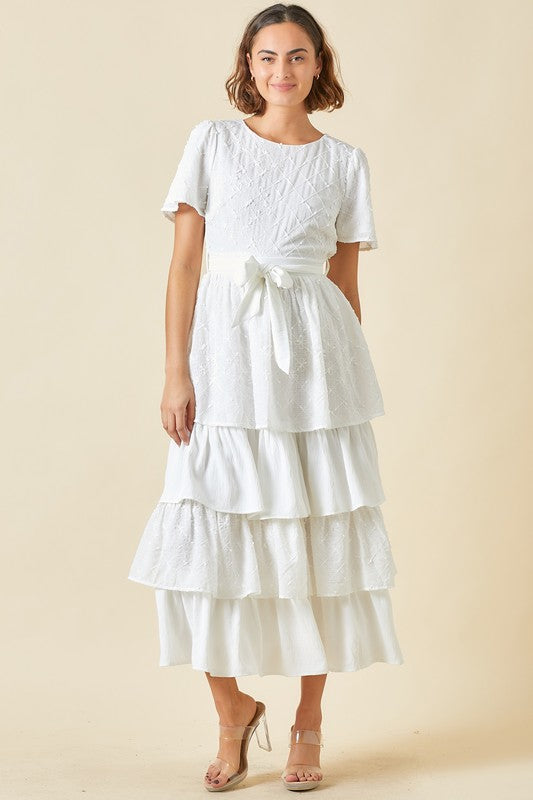 Lila Ruffled Dress
