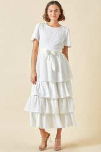 Lila Ruffled Dress
