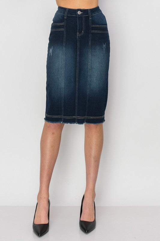 JoJo Denim Skirt