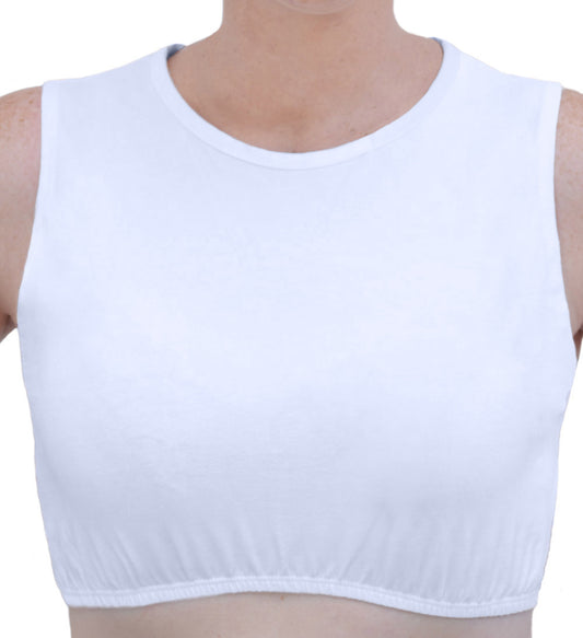 Cropped Tank Layering Shell