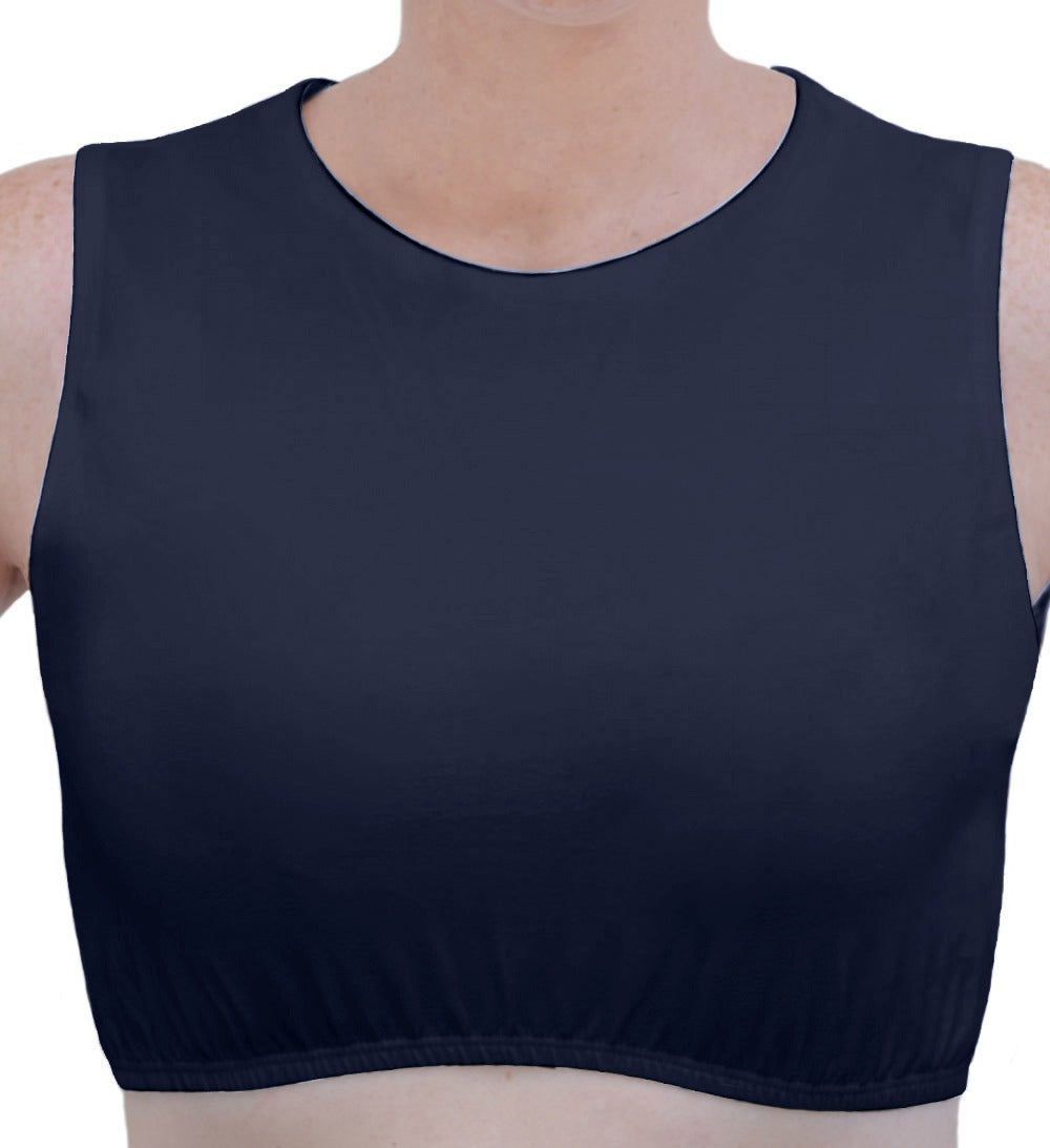 Cropped Tank Layering Shell