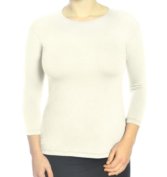 3/4 Sleeve Shell Top