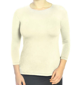 3/4 Sleeve Shell Top