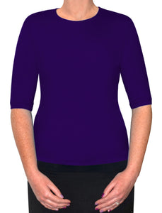Athletic or swim top Elbow sleeve length