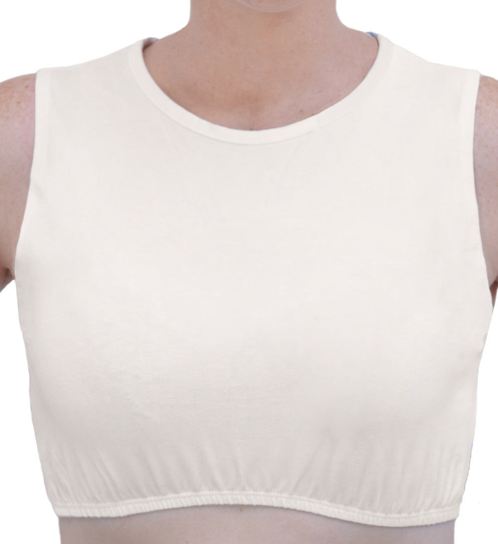 Cropped Tank Layering Shell