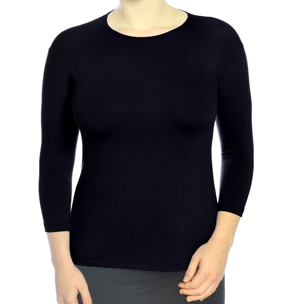 3/4 Sleeve Shell Top