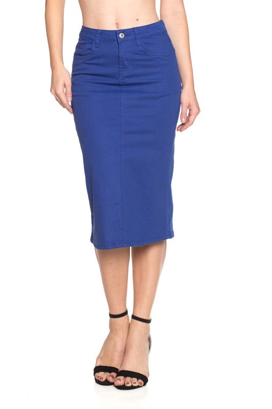 Amy Calf Length Skirt