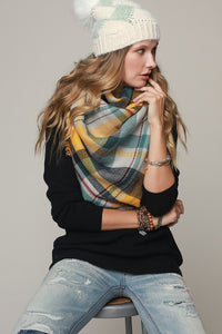 Bradford Plaid Scarf