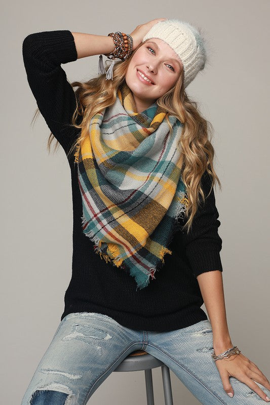 Bradford Plaid Scarf