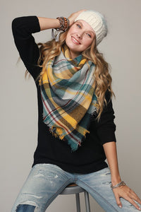 Bradford Plaid Scarf