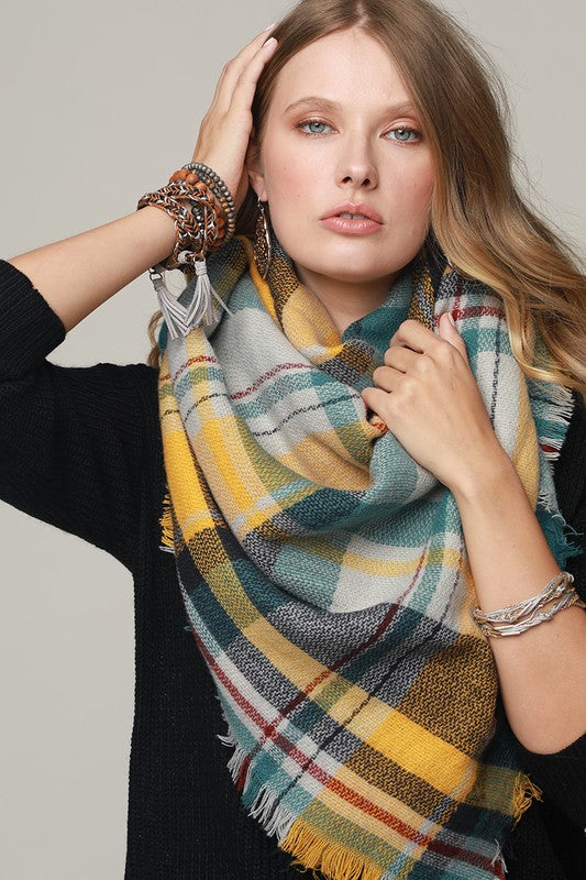 Bradford Plaid Scarf