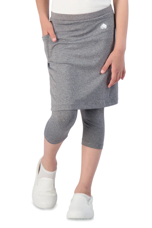 Girls Snoga Fit Heather Gray