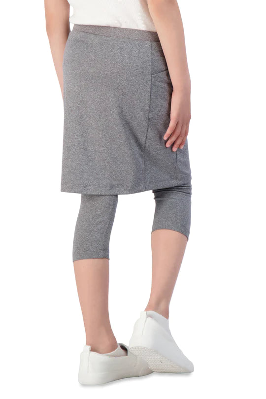 Girls Snoga Fit Heather Gray