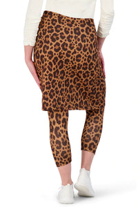 Leopard Snoga Fit  Athletic Skirt